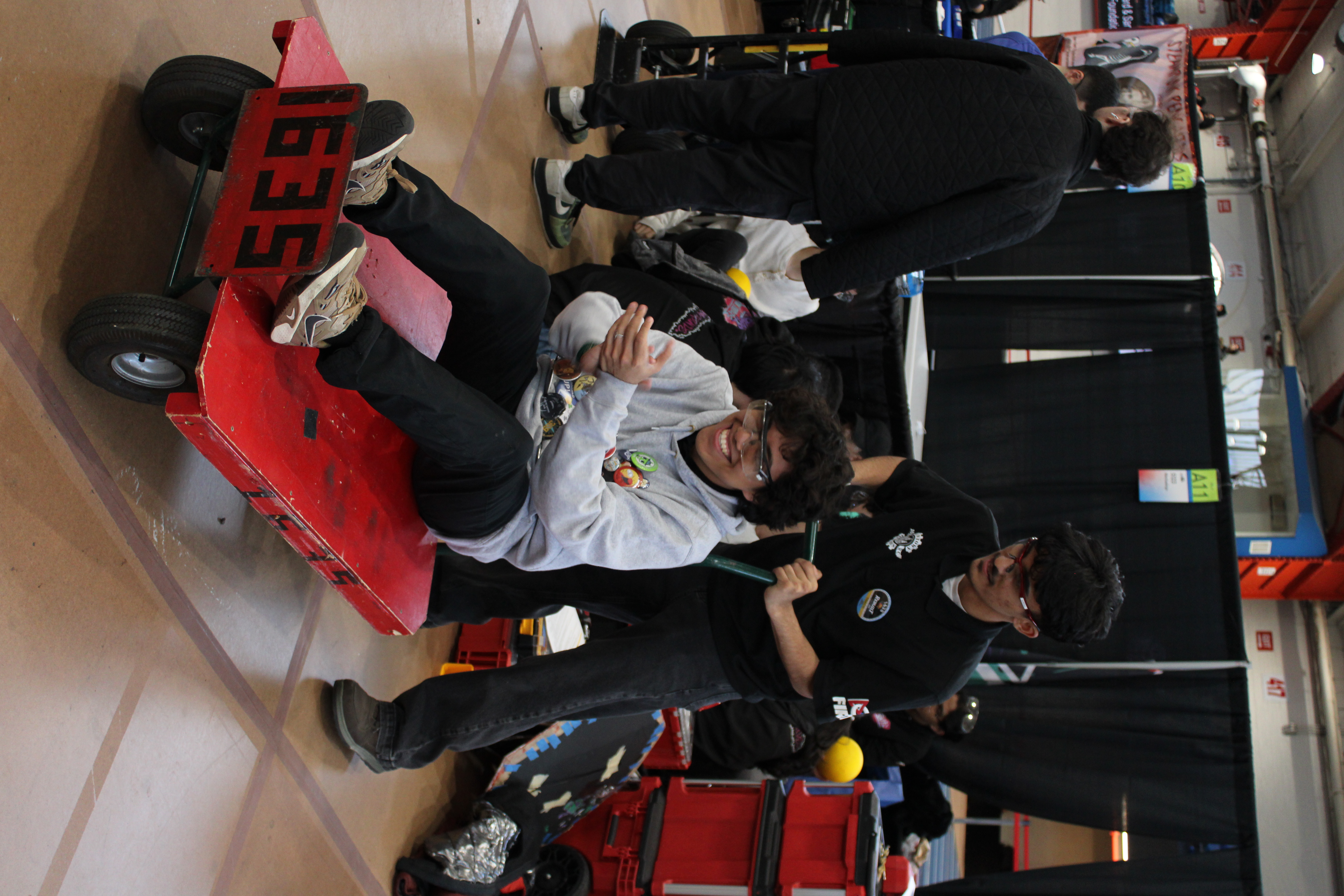 The team at the Armory