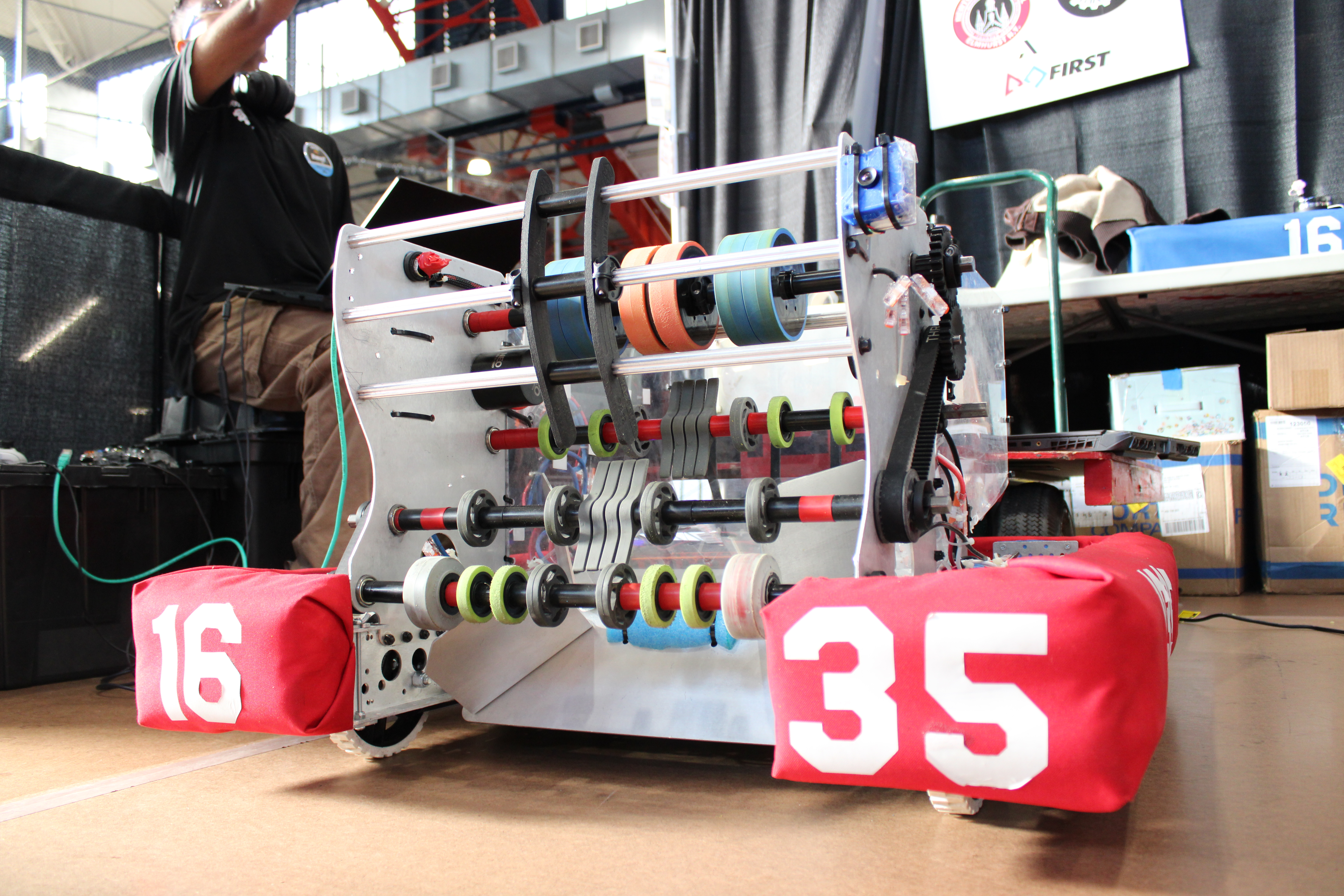 Team 1635's 2026 robot, AJ